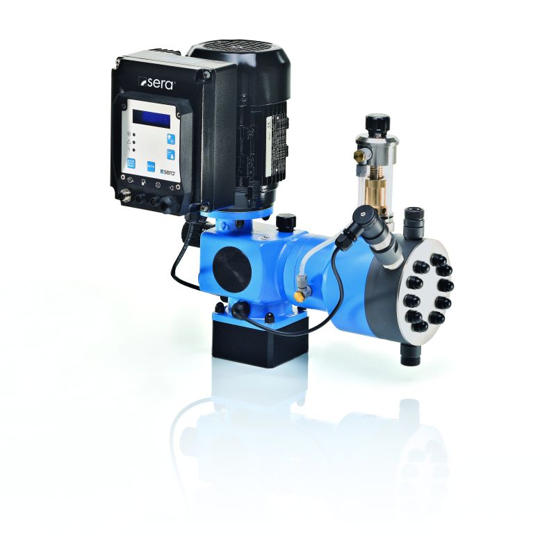 Dosing piston diaphragm pumps